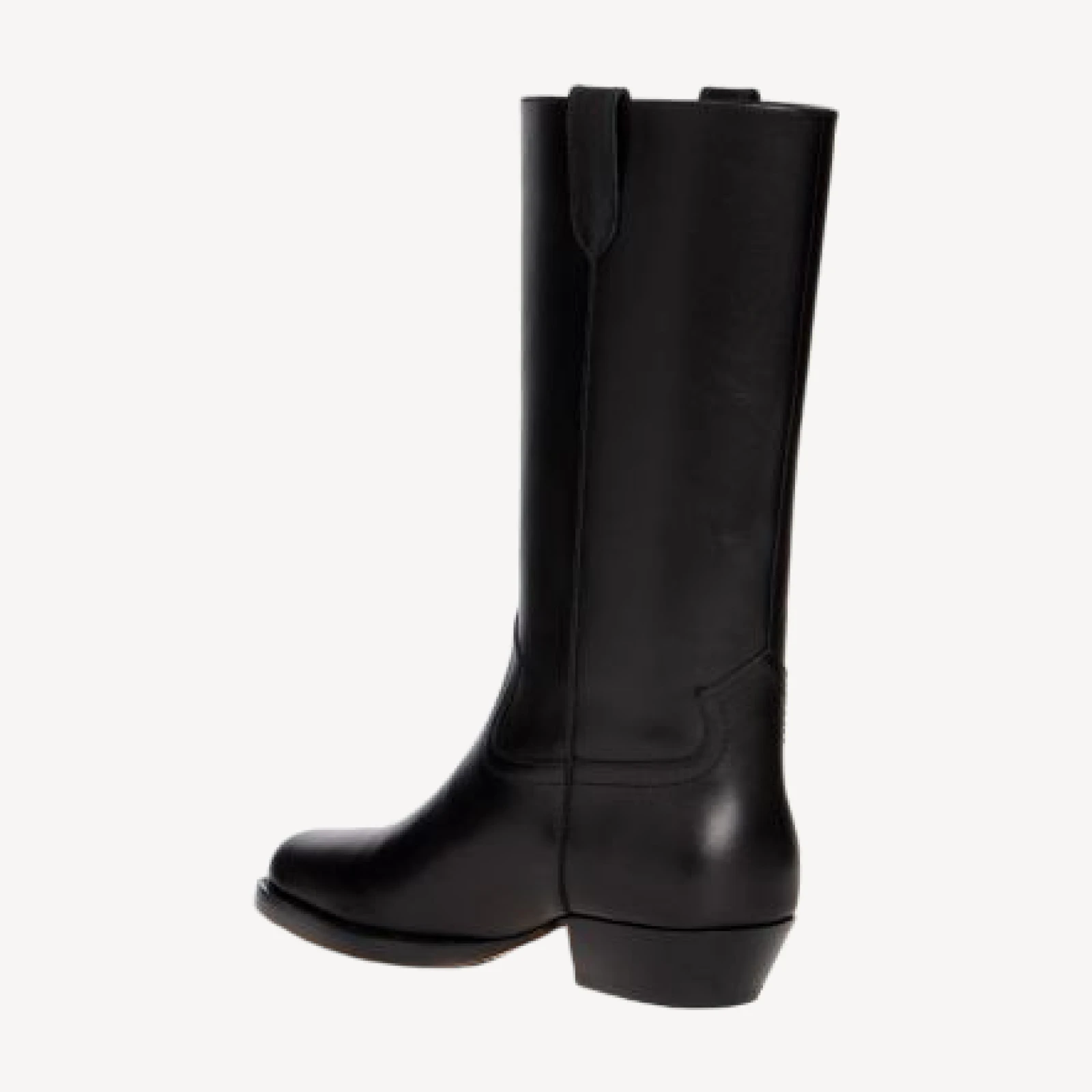 Paige Women's Goldie Leather Mid Calf Boots
