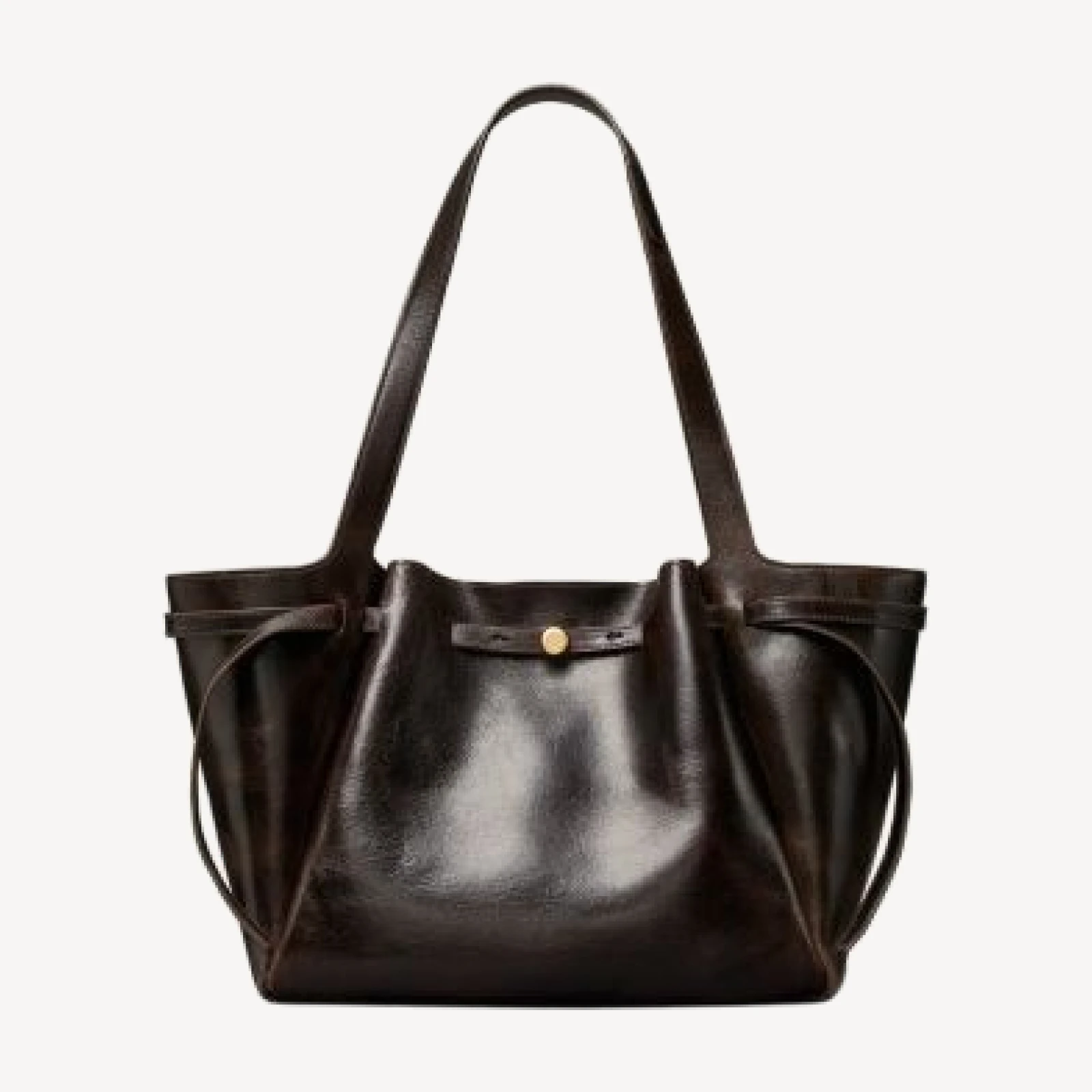 Tory Burch Romy Distressed Waxed Tote
