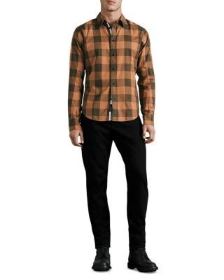 rag & bone Fit 2 Authentic Stretch Slim Fit Jeans in Black