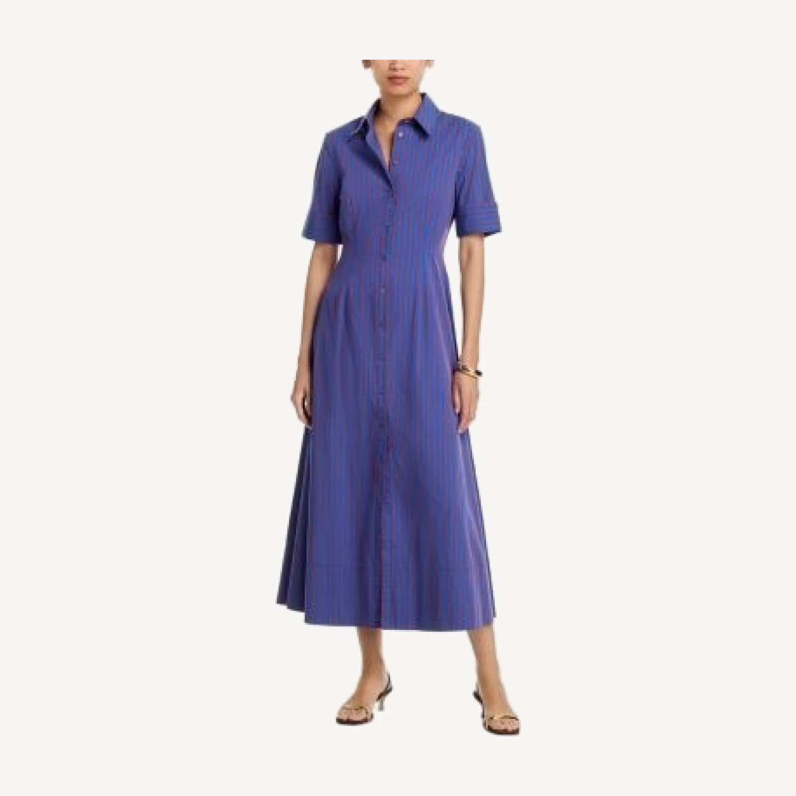 Staud Joan Striped Dress