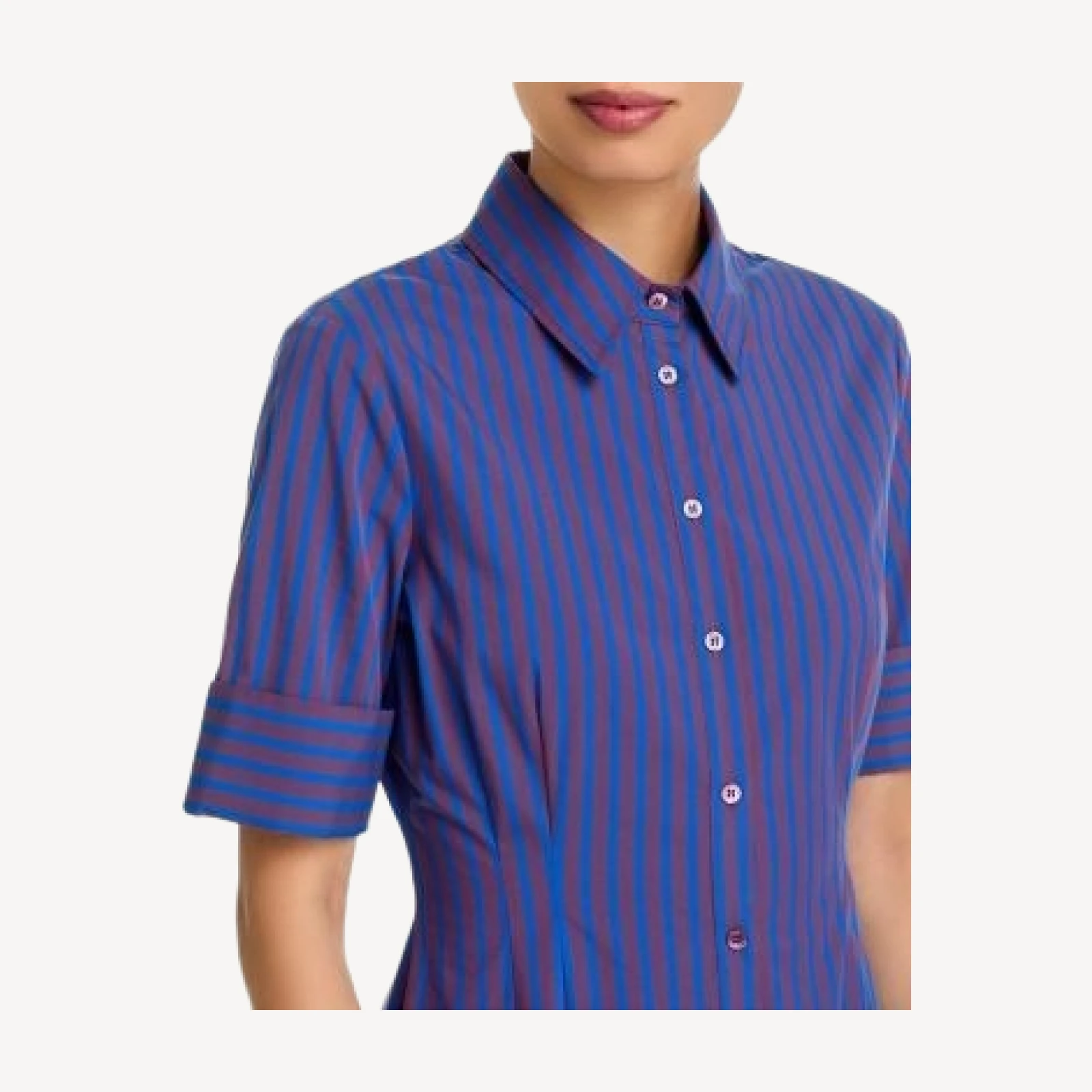 Staud Joan Striped Dress