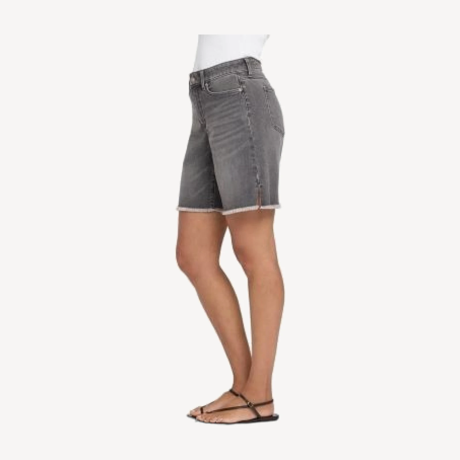 Nydj Naomi Relaxed A Line Denim Shorts