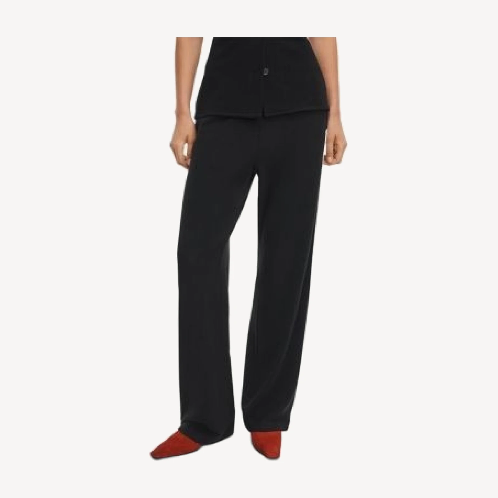 rag & bone The Knit Brushed Wide Leg Pants