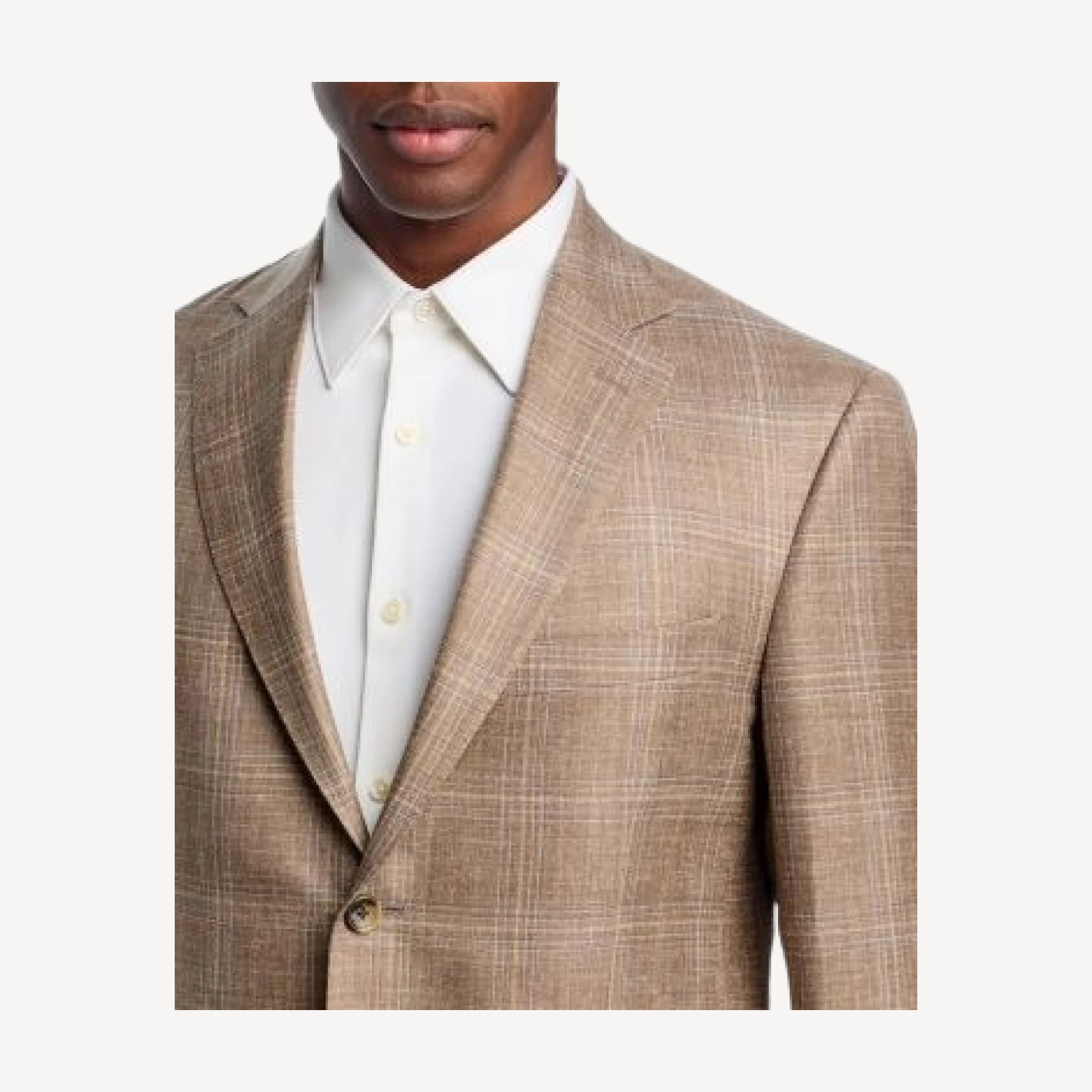 The Men's Store at Bloomingdale's Loro Piana Fabric Wool, Silk, & Linen Plaid Unstructured Regular Fit Sport Coat - Exclusive