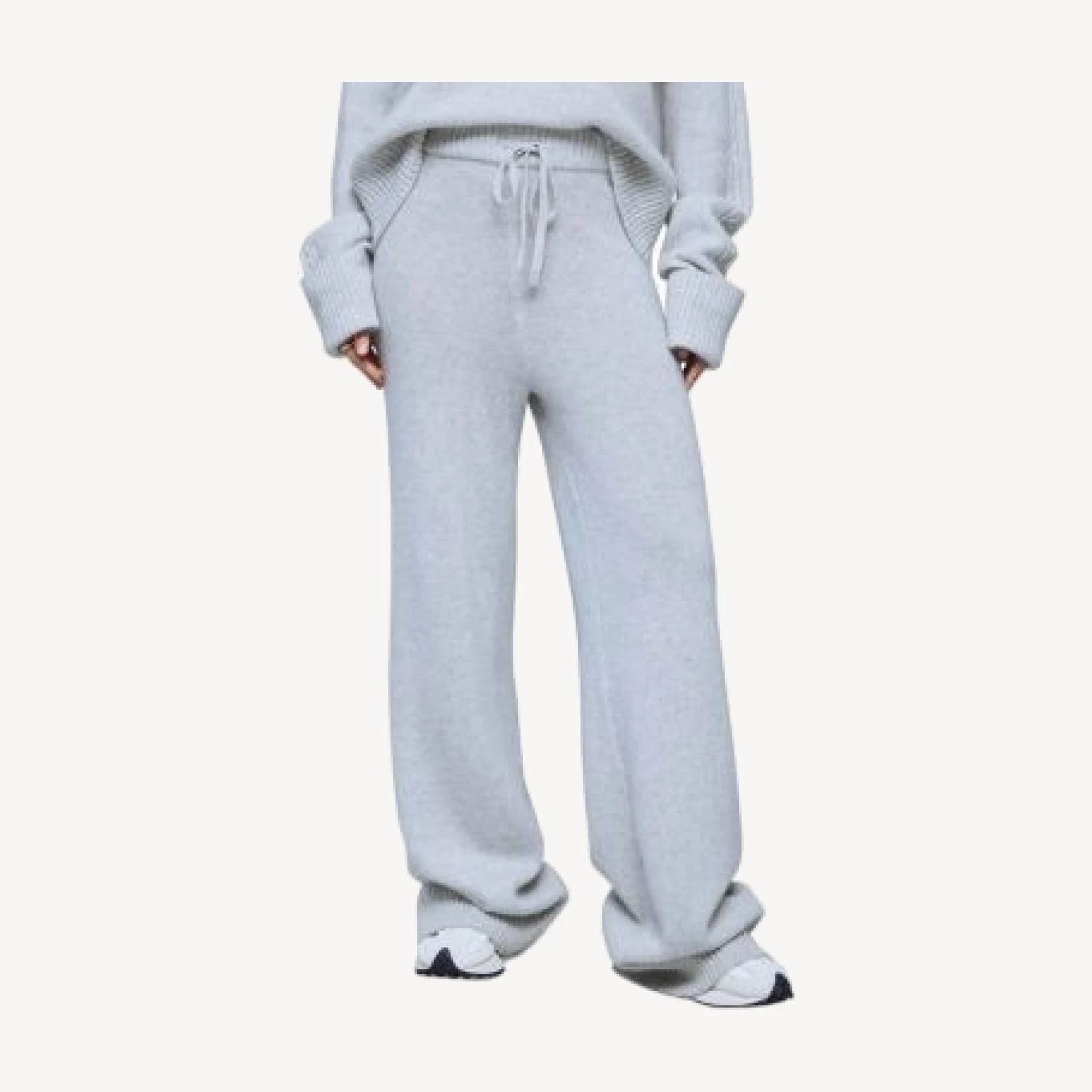 Splendid Tori Cashmere Ribbed Hem Sweatpants