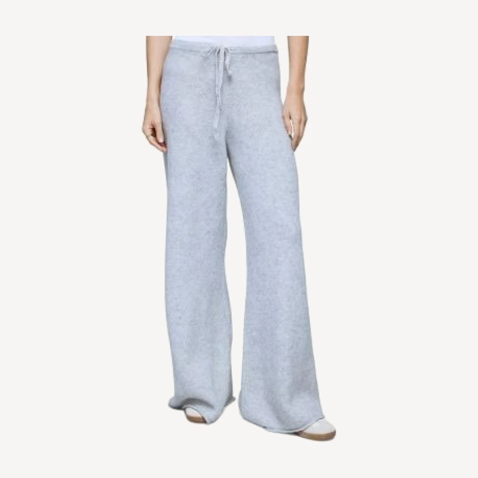 Splendid Stassi Sweater Knit Wide Leg Pants