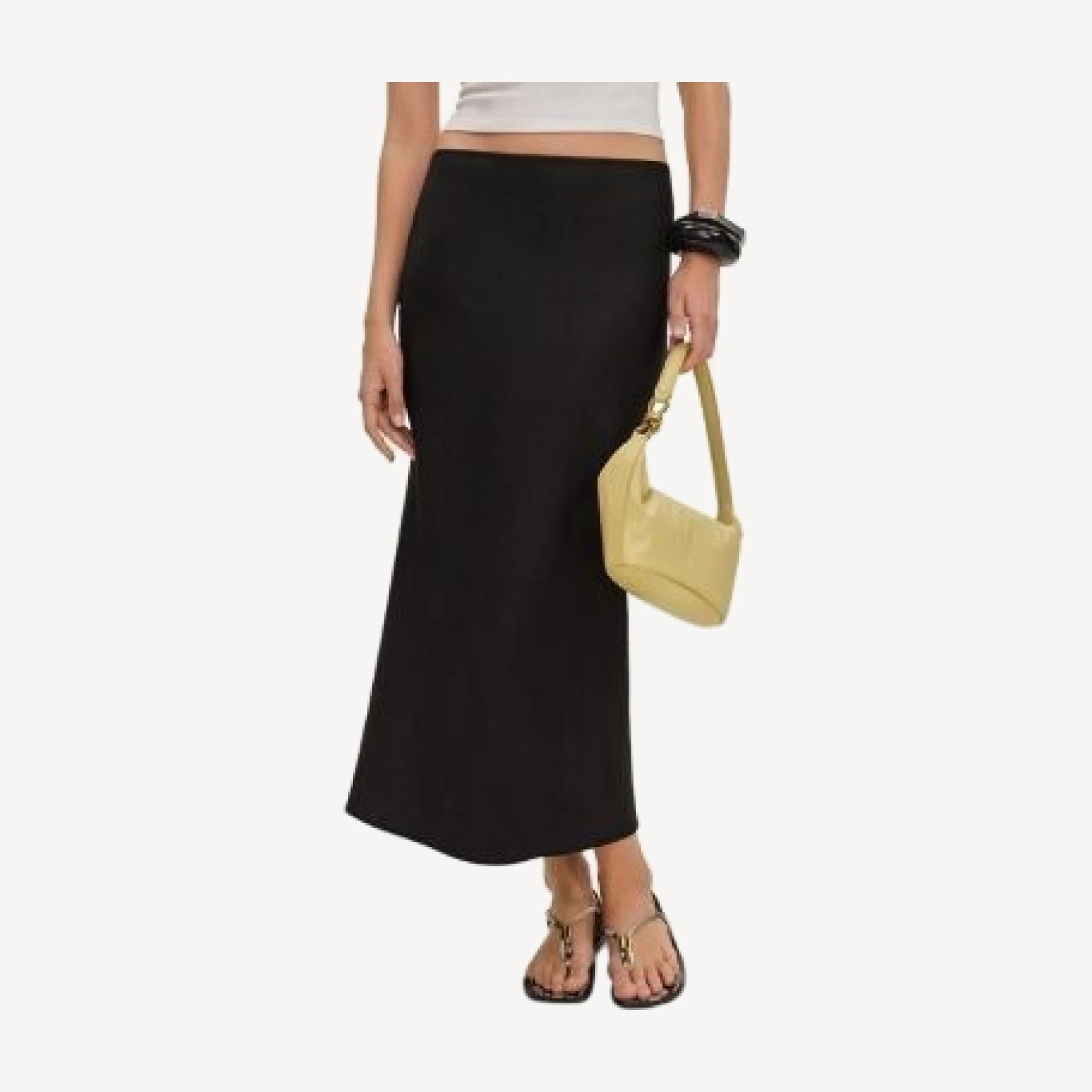 Reformation Layla Linen Skirt