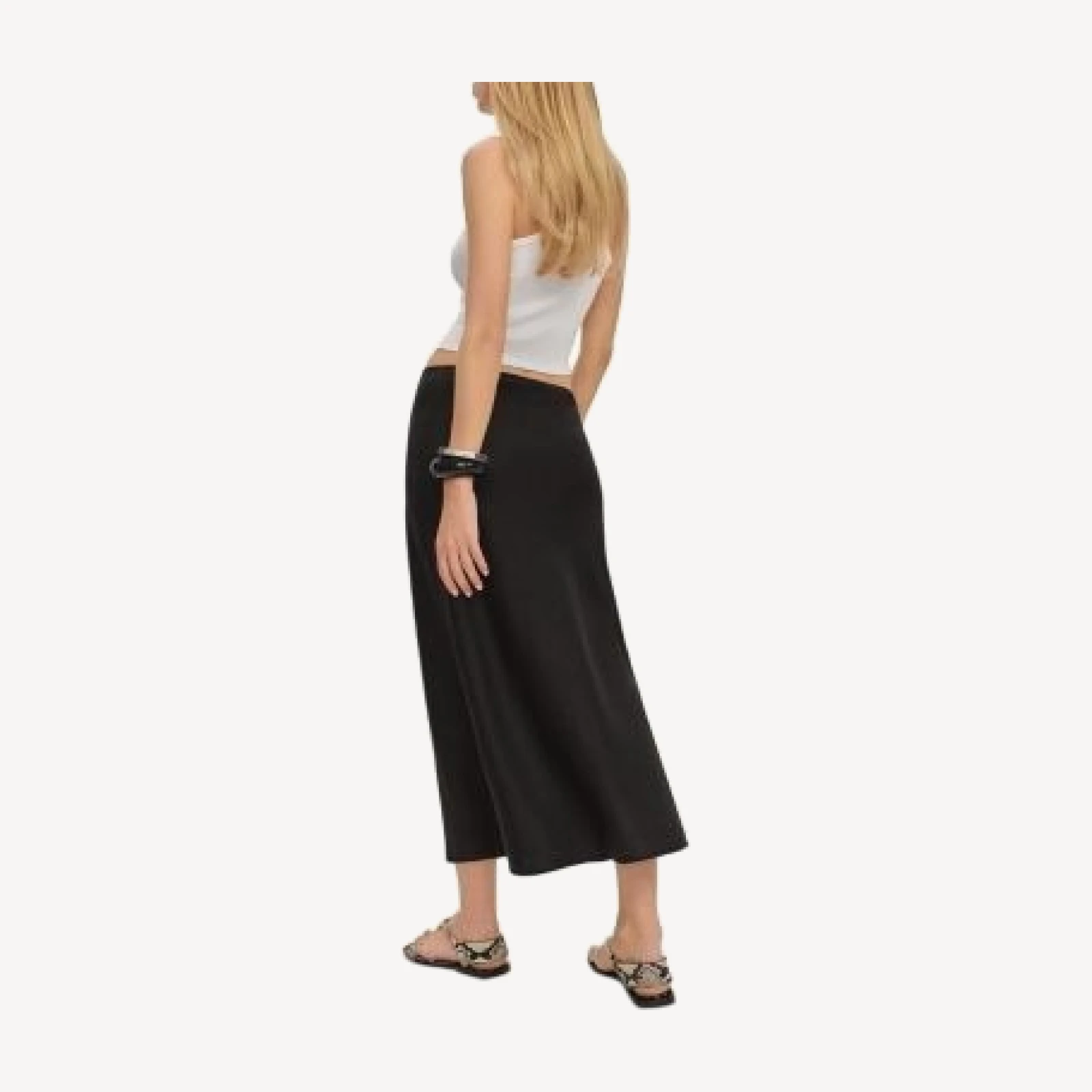 Reformation Layla Linen Skirt