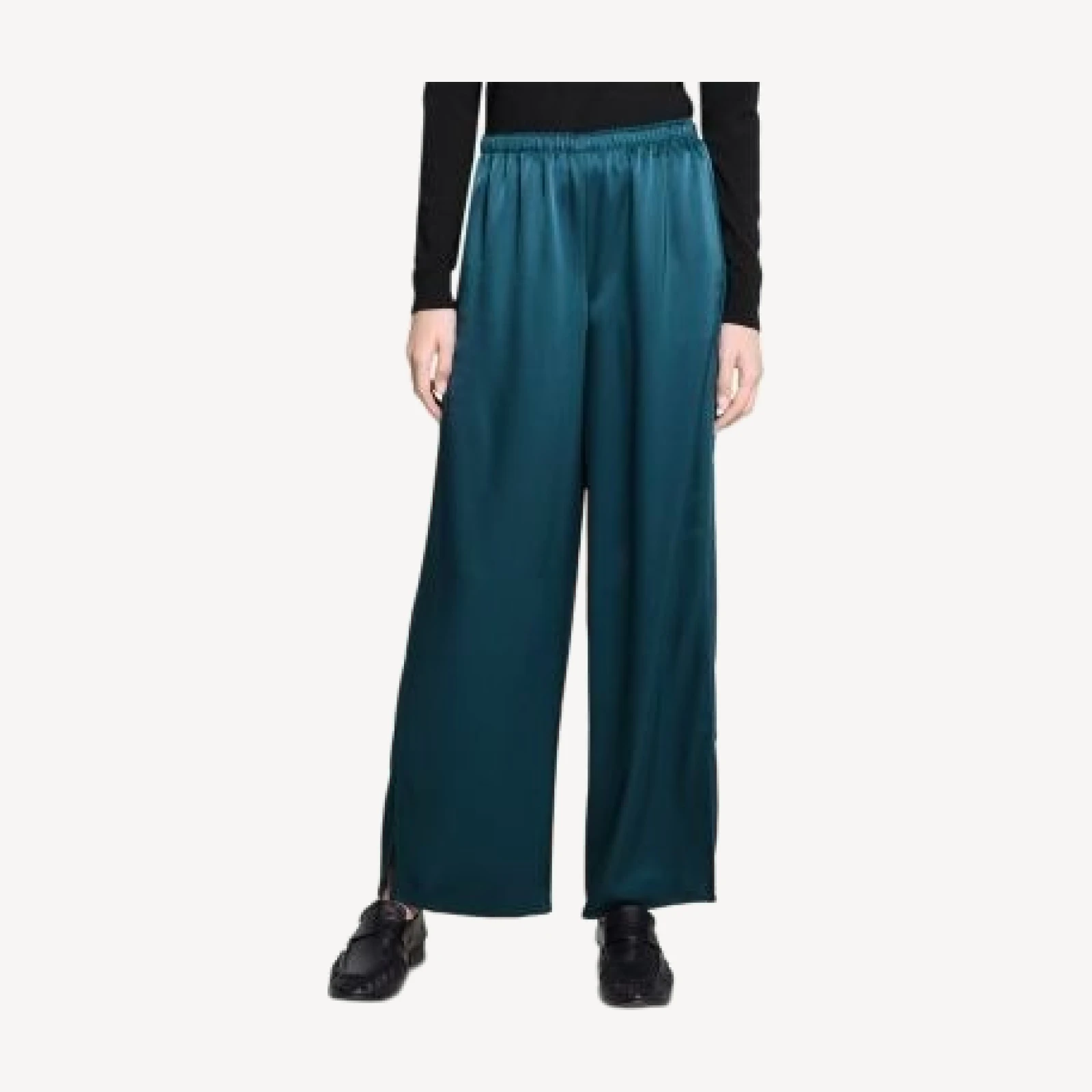 Theory Satin Pull On Pants