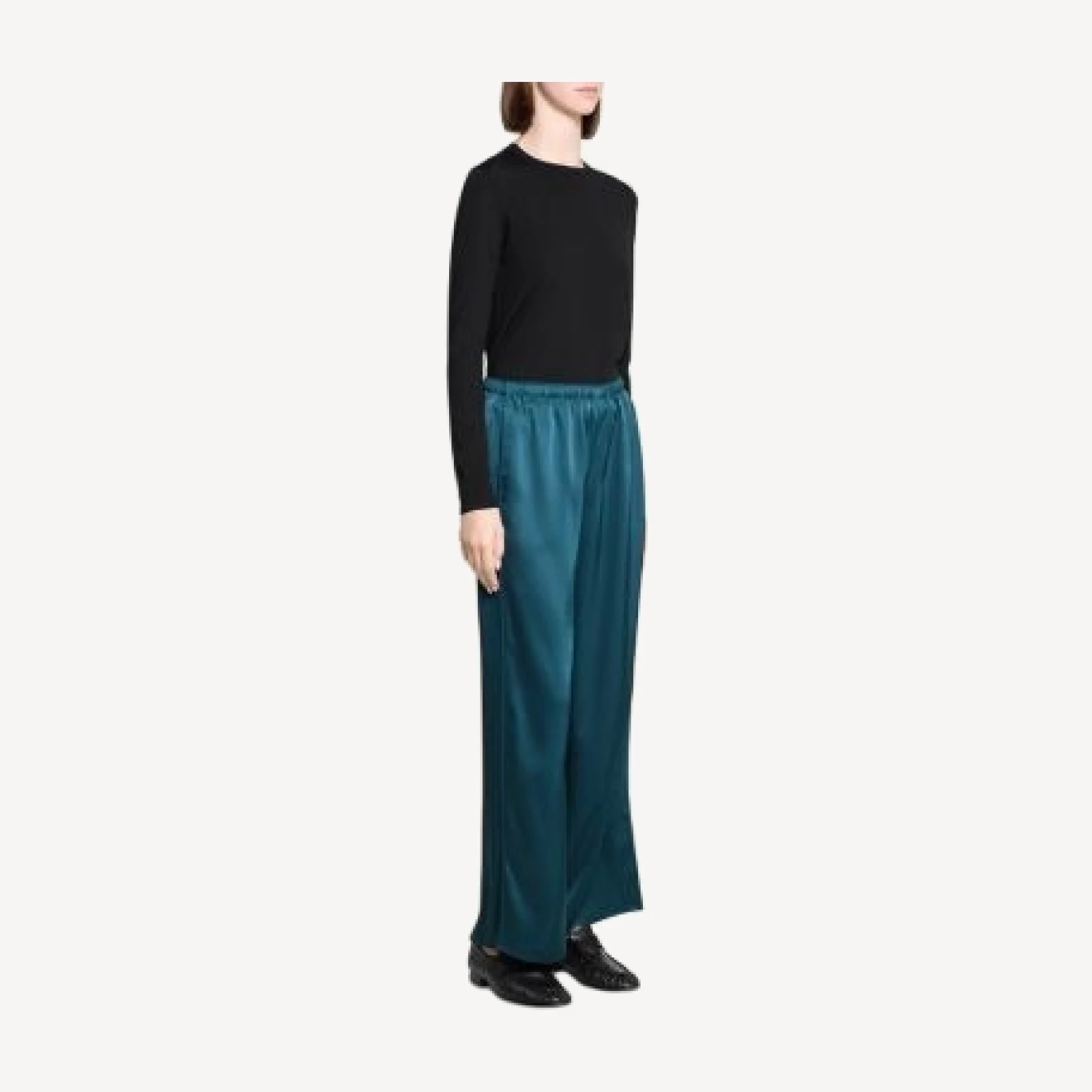 Theory Satin Pull On Pants