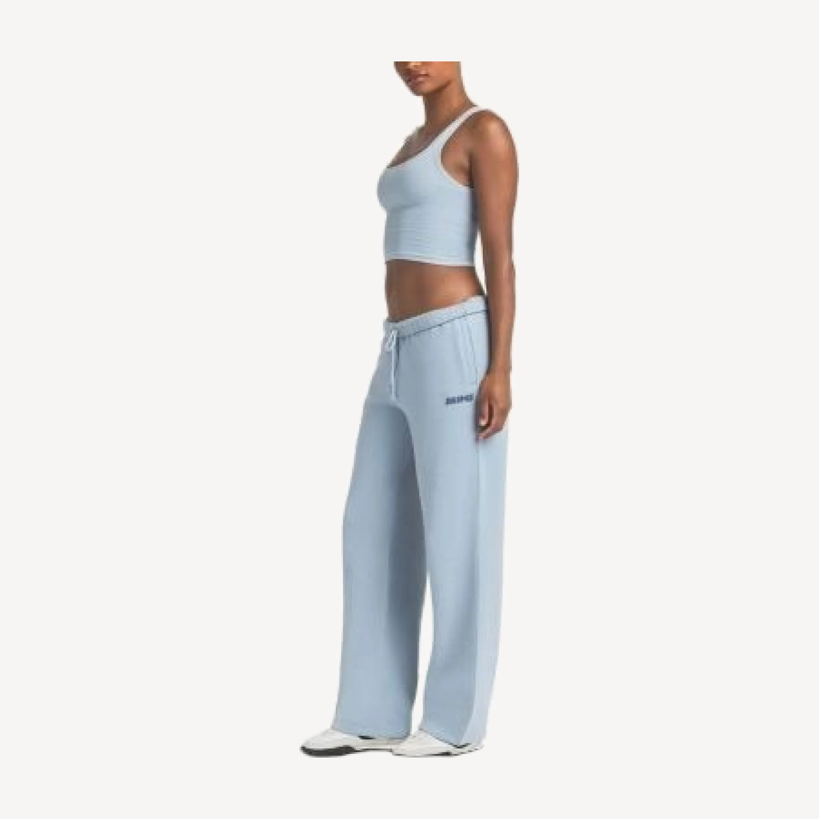 Skims Classic Logo Straight Leg Pants