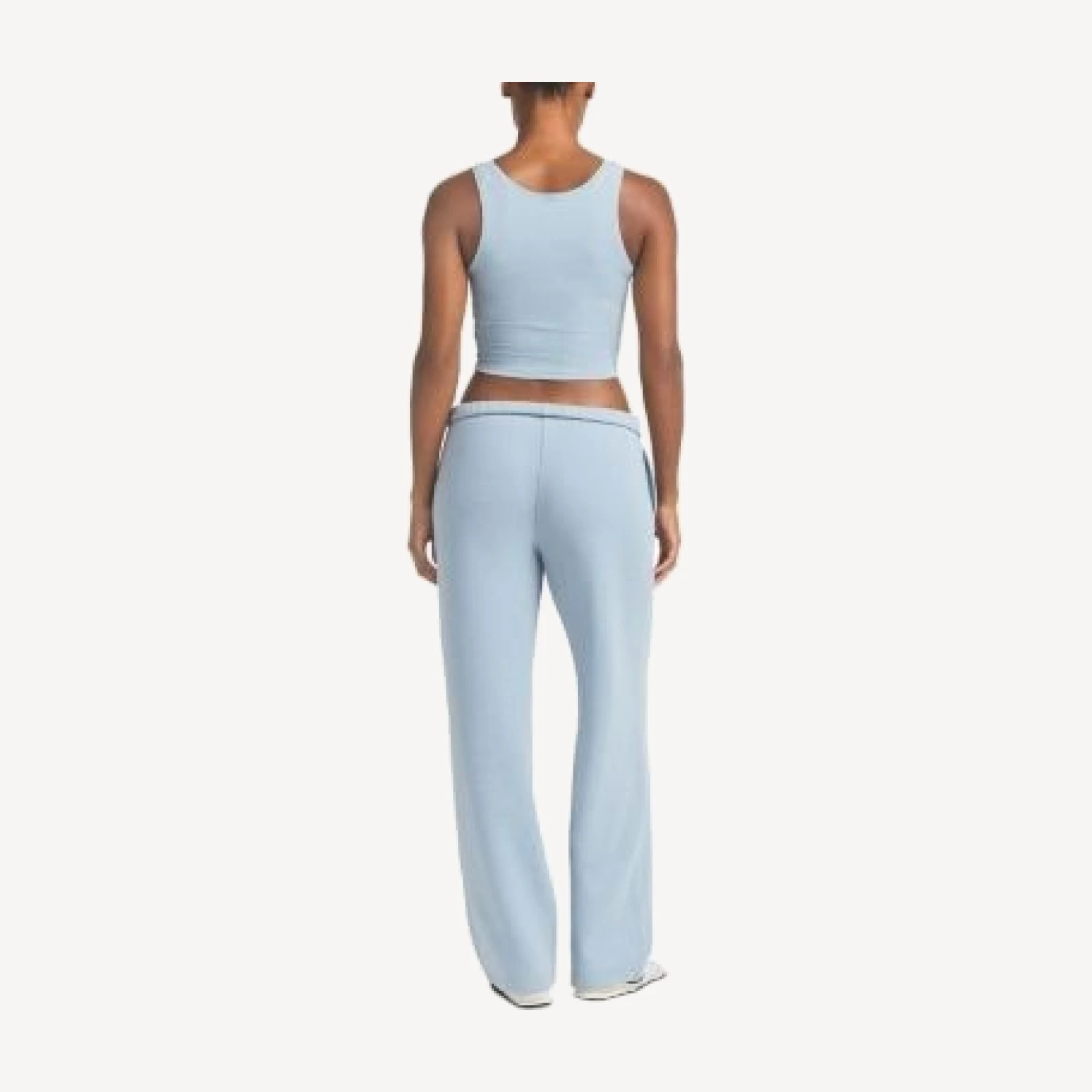 Skims Classic Logo Straight Leg Pants