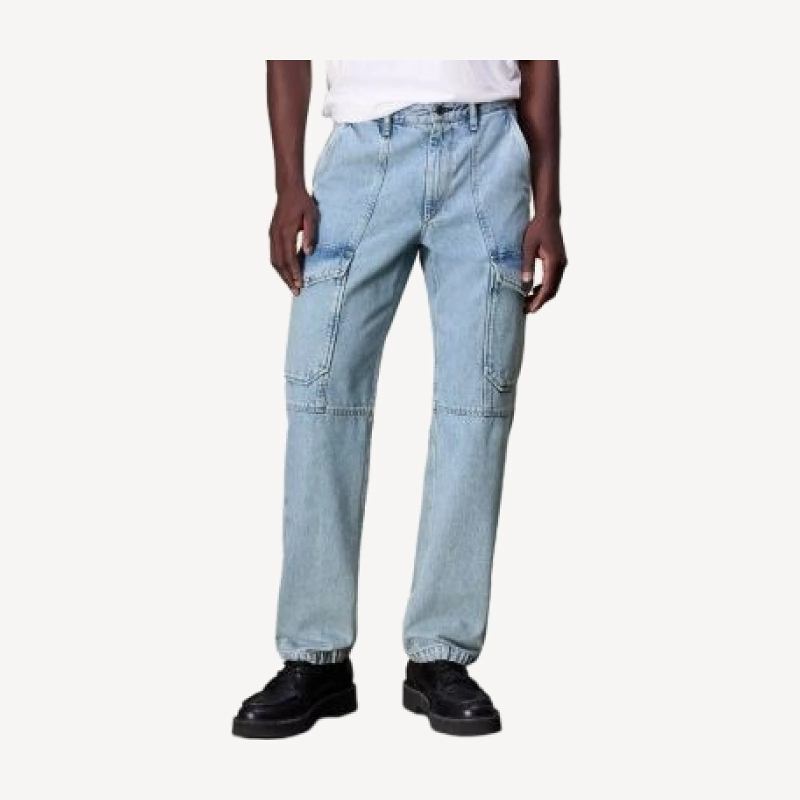rag & bone Fit 4 Cargo Jeans in Skylight Blue