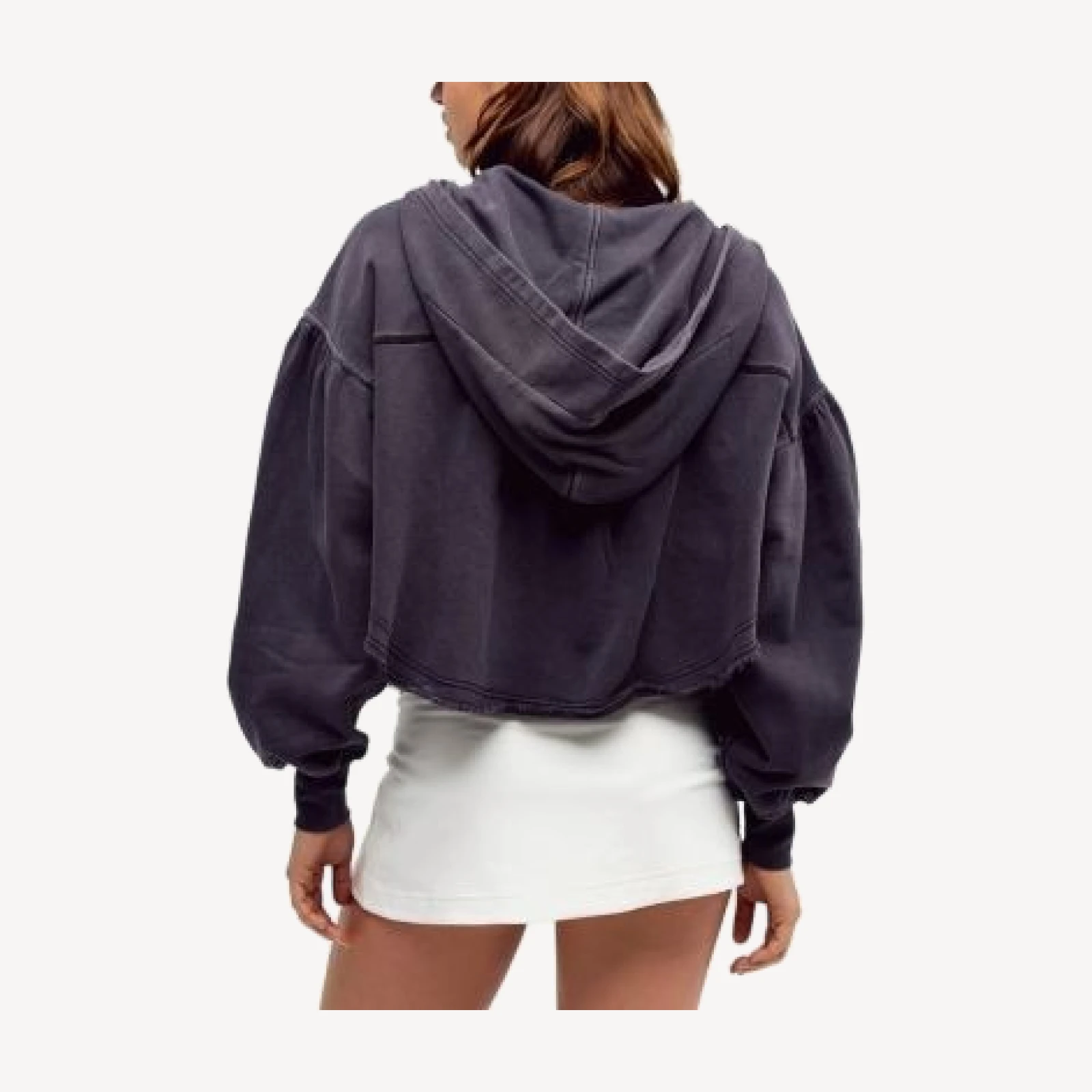 Free People Dream Team Zip Up Hoodie