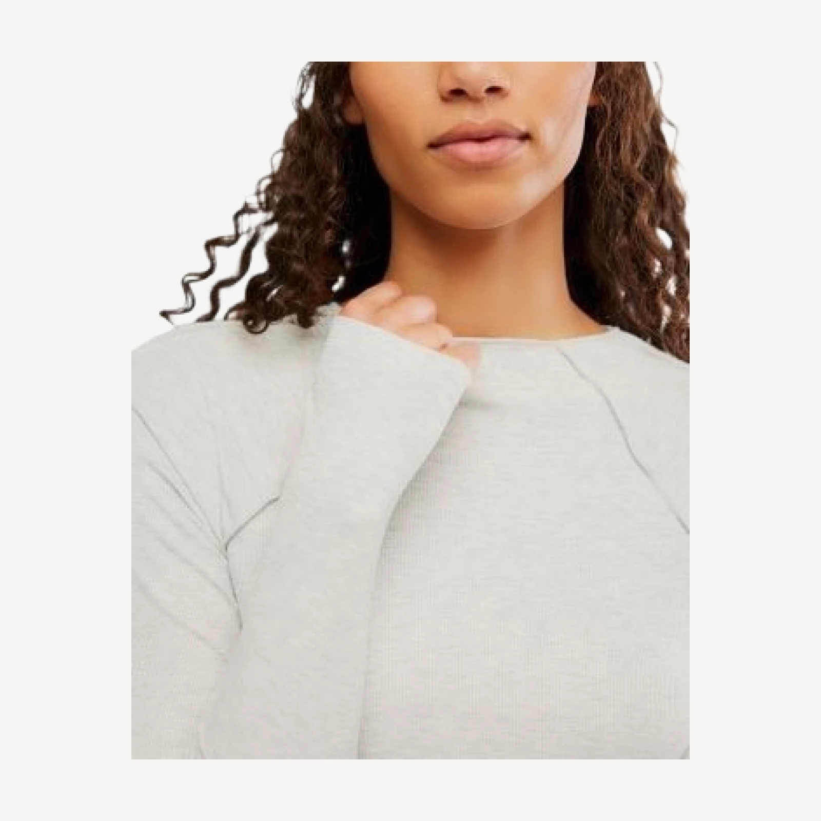 Free People Love Club Long Sleeve Tee