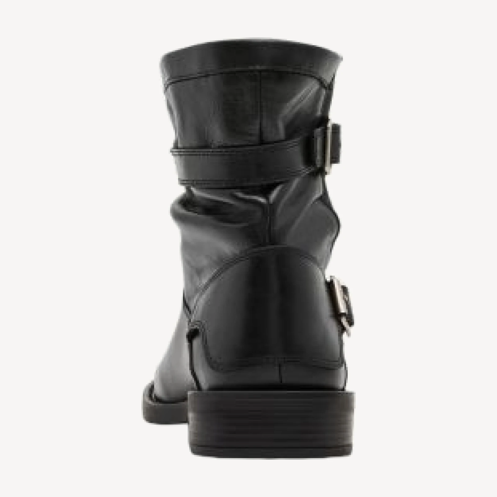 Steve Madden Women's Denis Leather Moto Ankle Boots