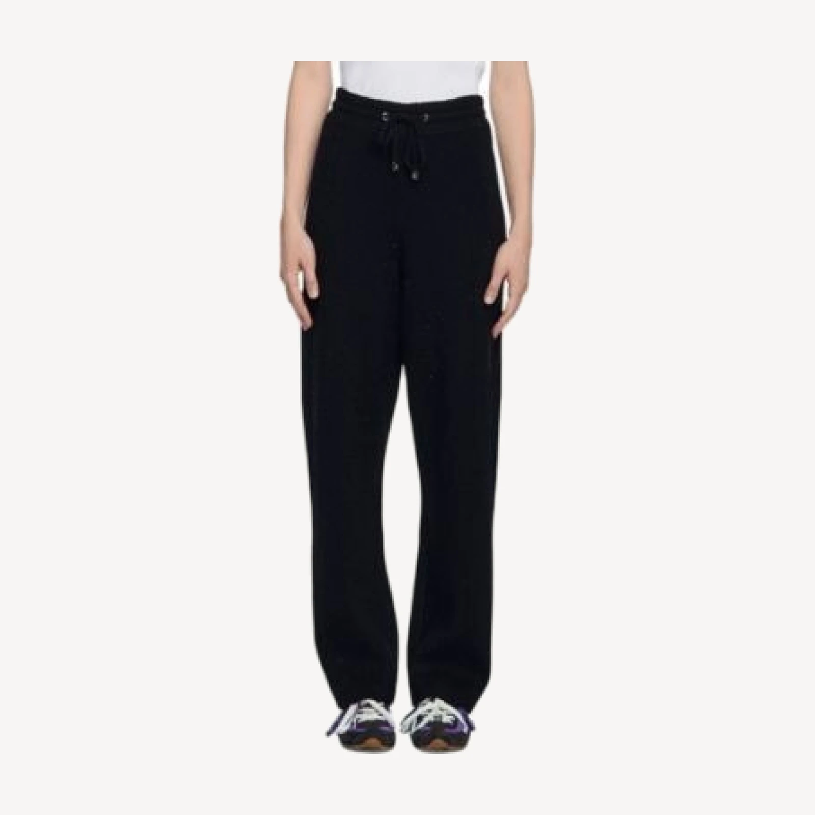 Sandro Lucay Rhinestone Embellished Drawstring Pants