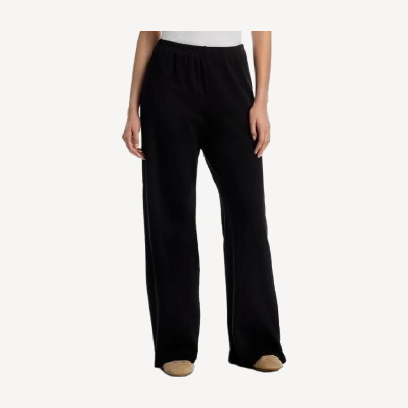Aqua Macy Wide Leg Sweatpants - Exclusive
