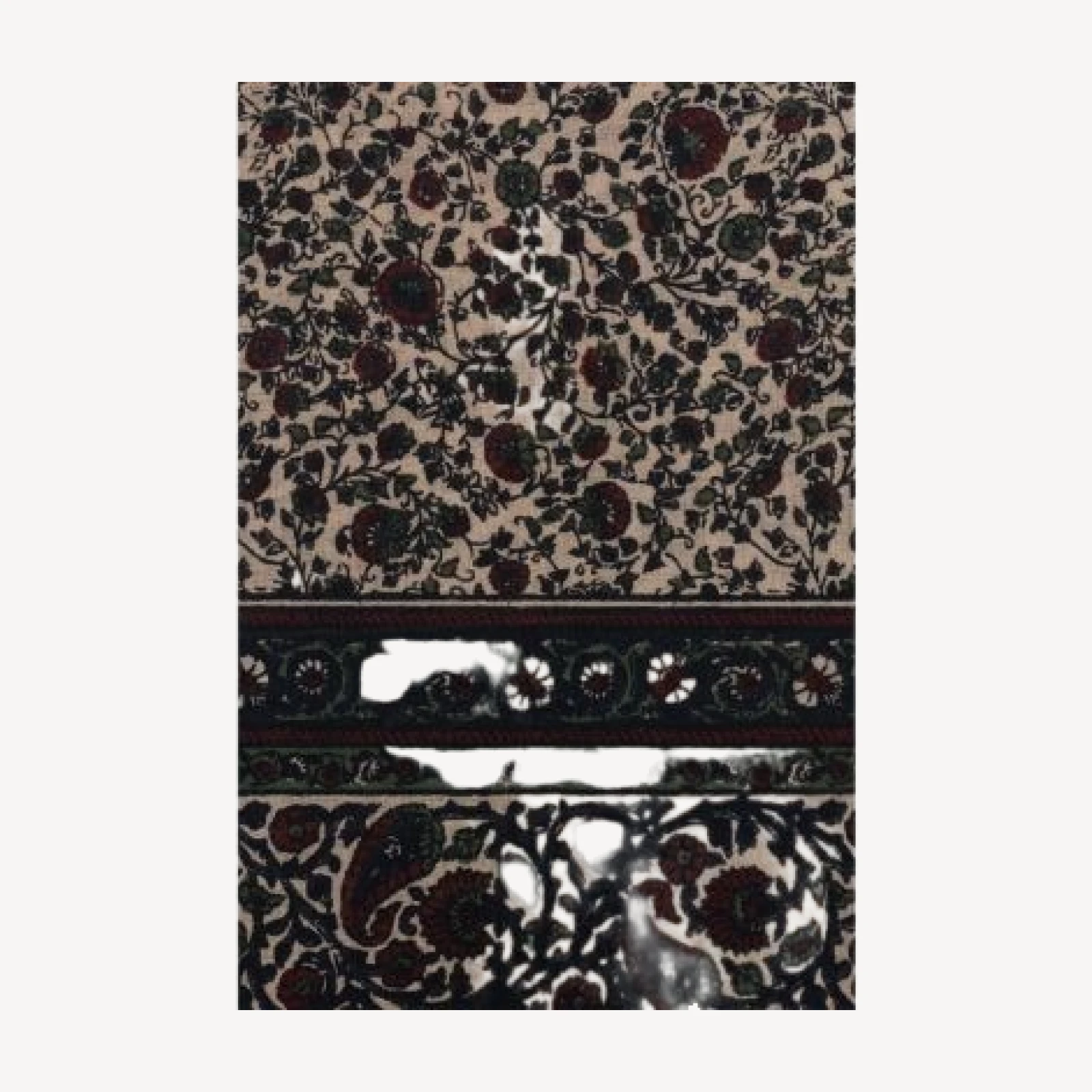 Gerard Darel Stella Floral Paisley Wool Scarf