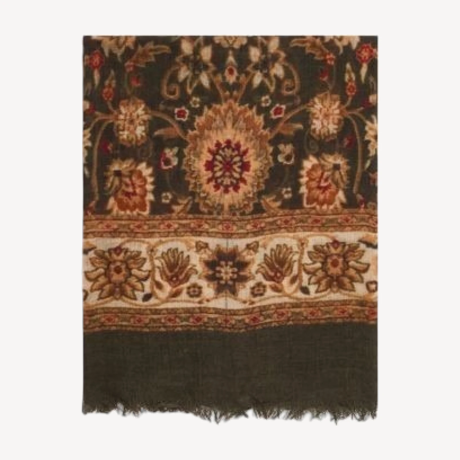 Gerard Darel Sandy Wool Blend Scarf
