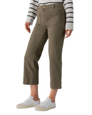 Sanctuary The Marine Cropped Wide Leg Pants