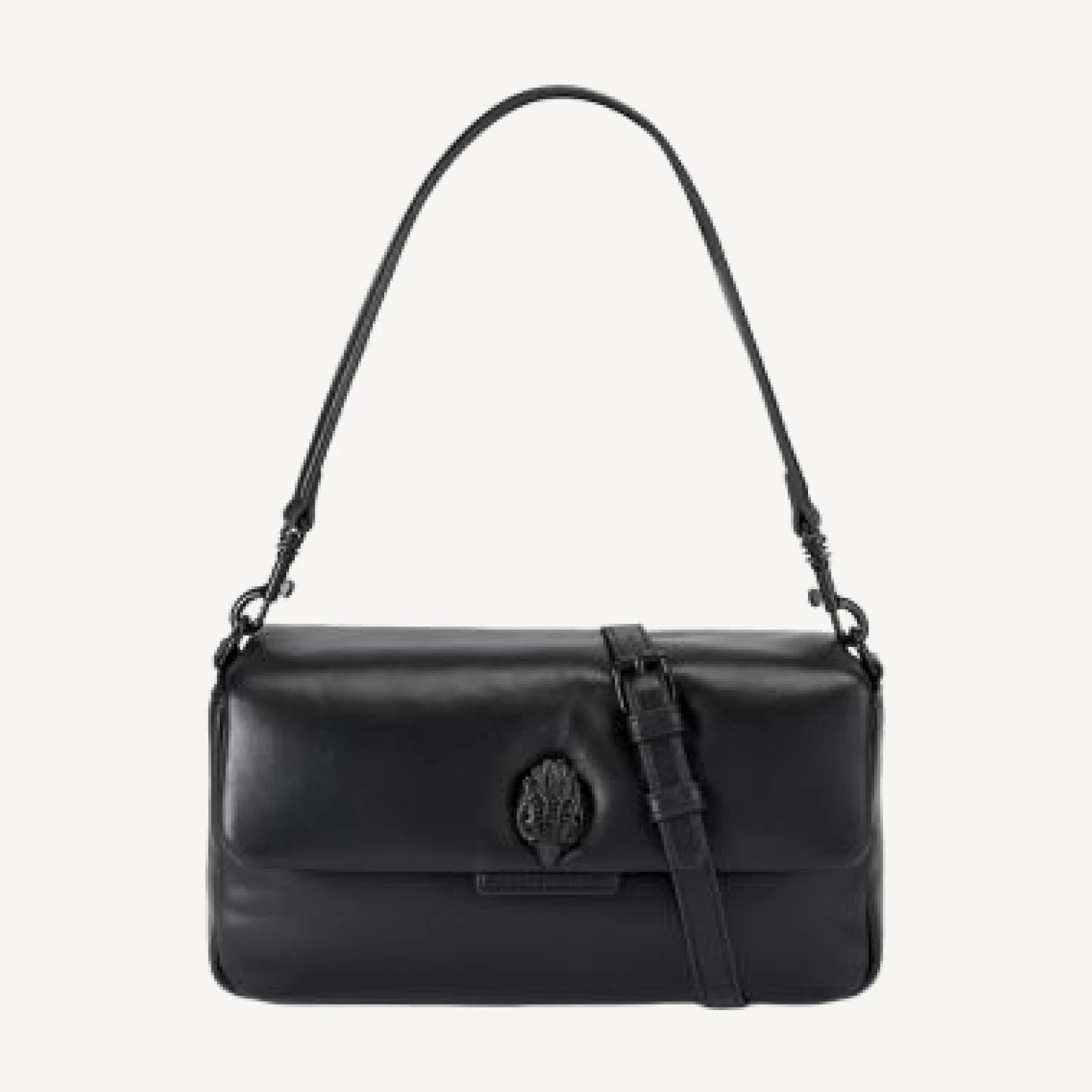 Kurt Geiger London Oxford Drench Leather Shoulder Bag