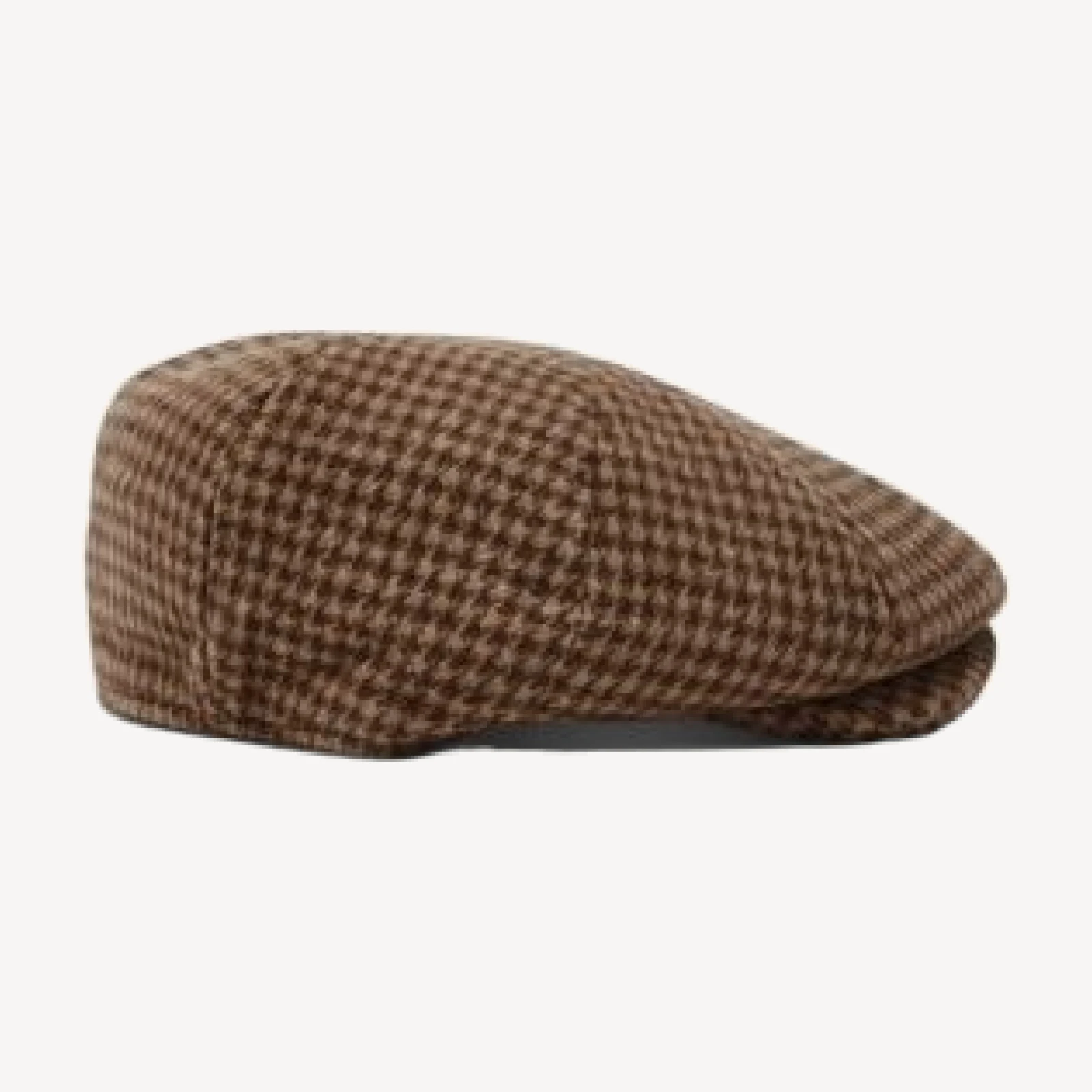 Reiss Arbor Wool Houndstooth Newsboy Cap