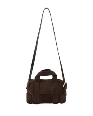 Allsaints Ares Compact Suede Crossbody Bag