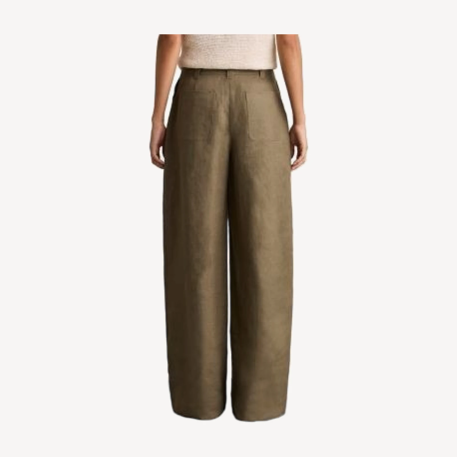 Reiss Petites Ashby Linen Pants