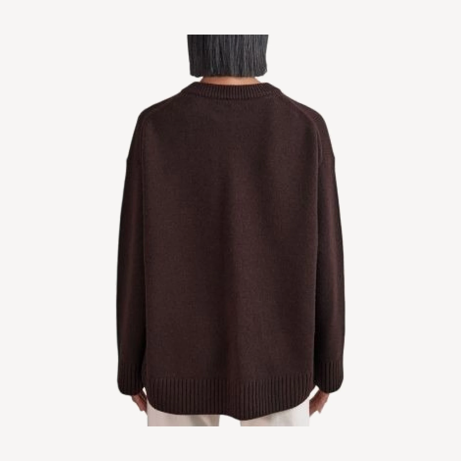 Reiss Ella Wool Cashmere Crewneck Sweater