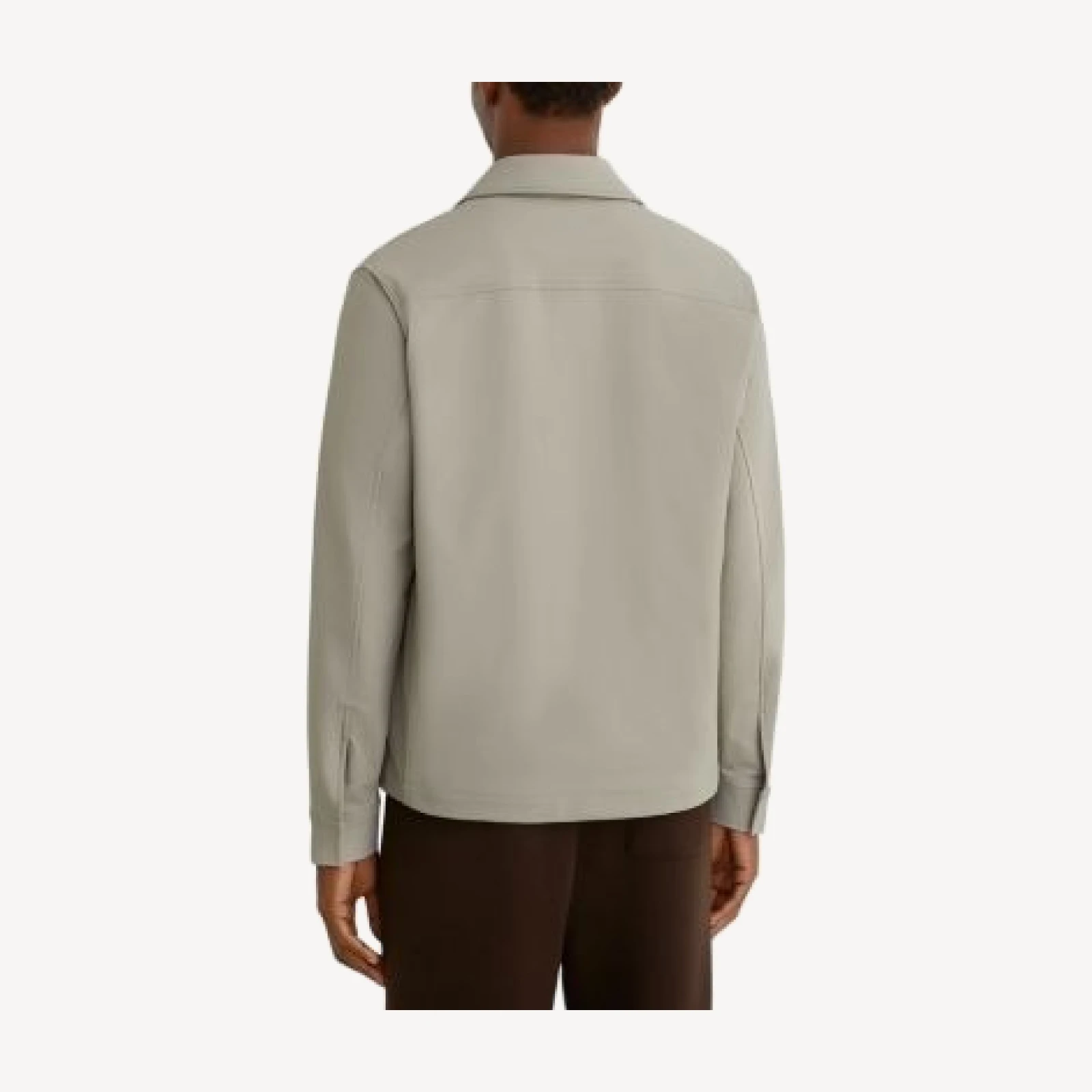 Reiss Divide Zip Through Twin Pocket Overshirt