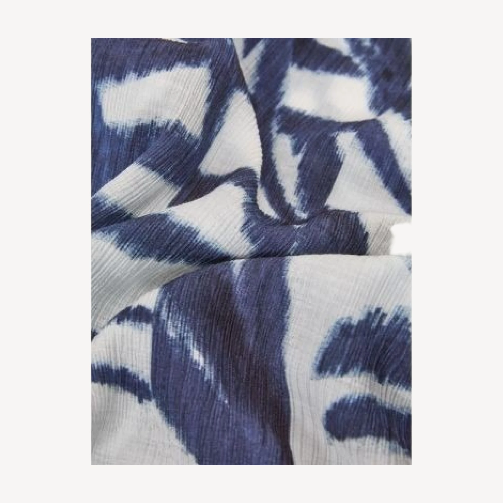 Reiss Shindora Cuban Collar Palm Print Shirt