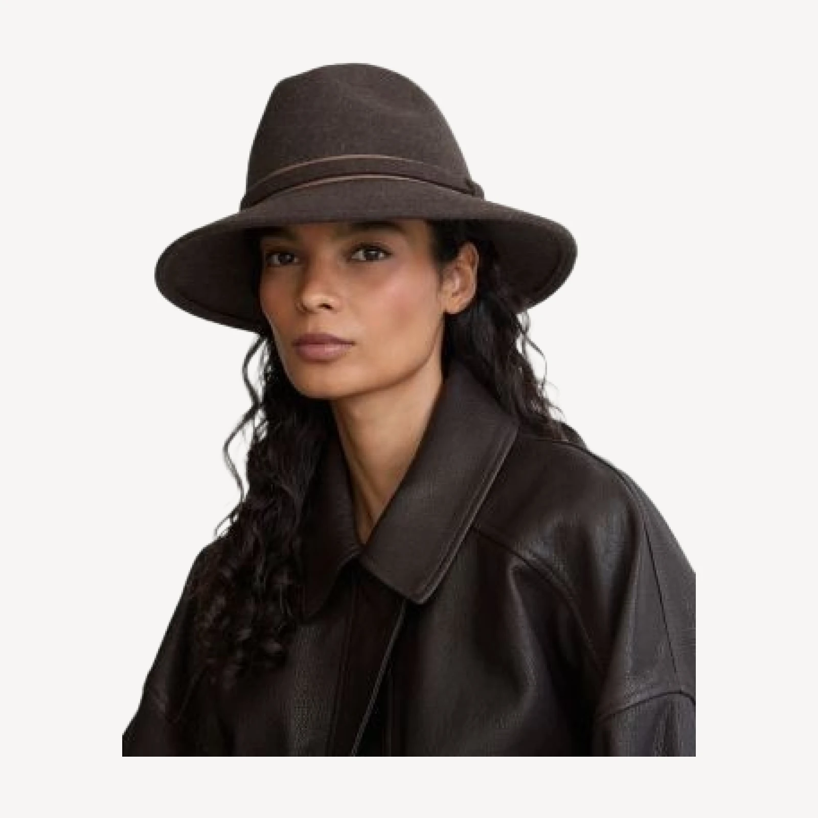 Reiss Frankie Wool Felt Fedora