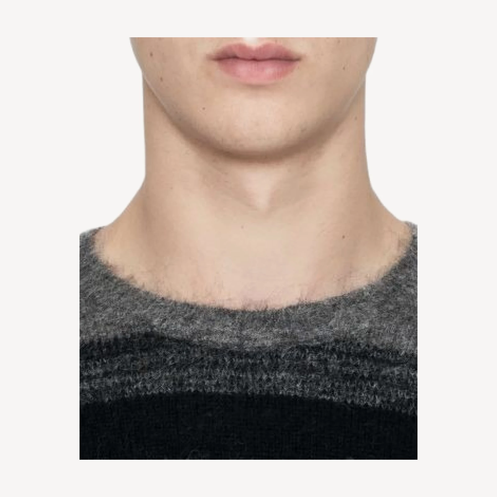 Allsaints Senner Striped Raglan Sleeve Sweater