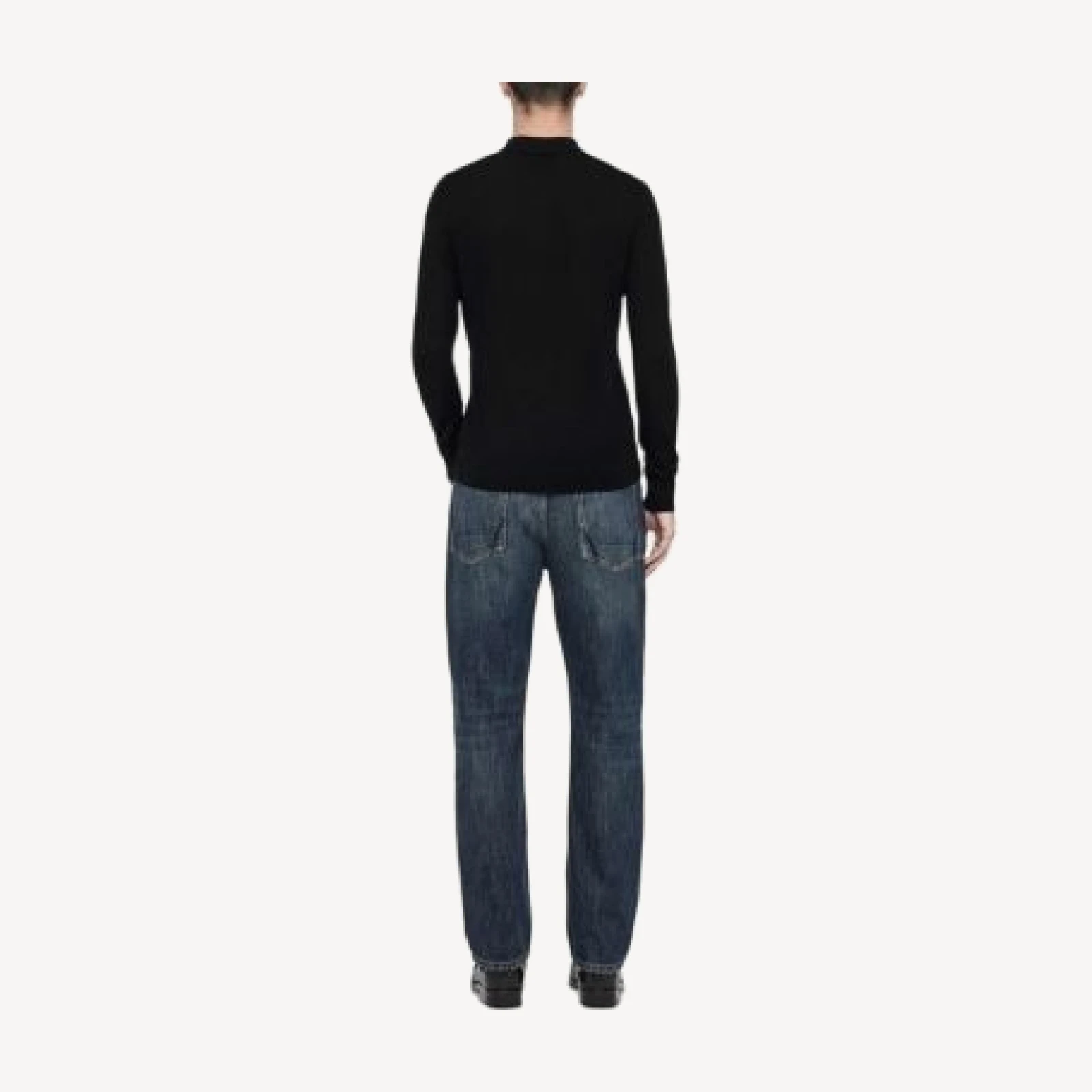 Allsaints Regular Straight Fit Jeans in Dark Indigo