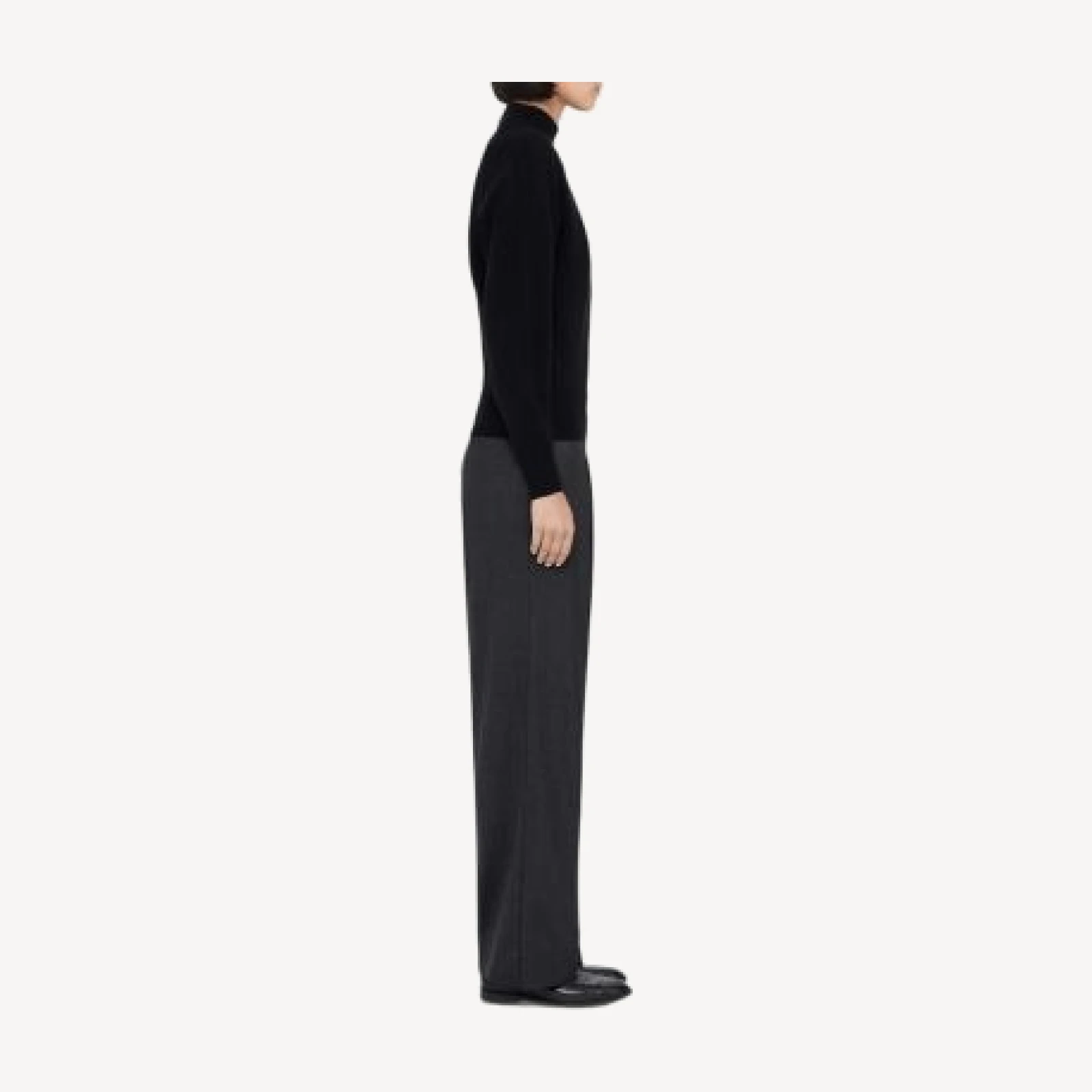 Allsaints Leonie Wool Mid Rise Pants