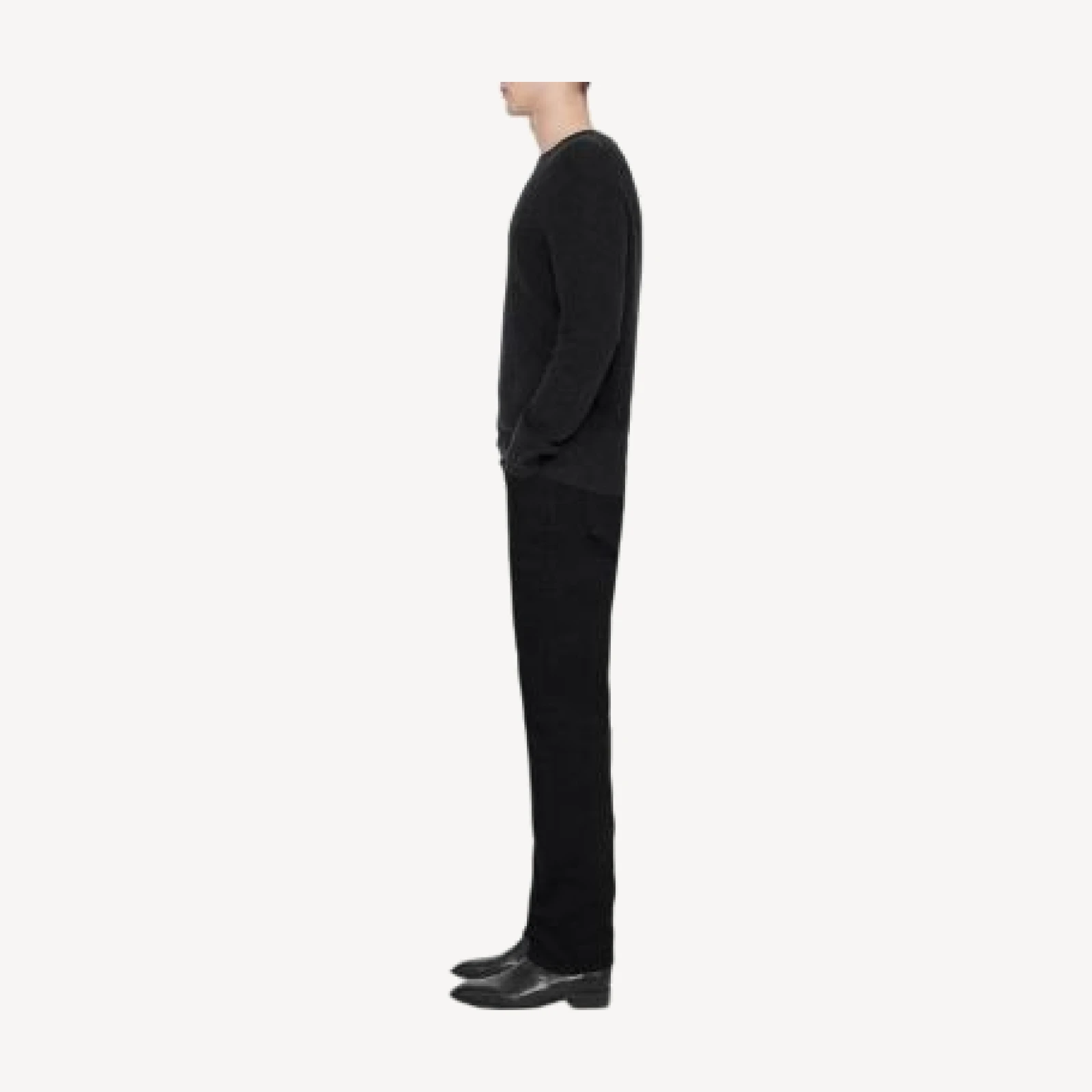 Allsaints Sid Skinny Fit Jeans in Jet Black
