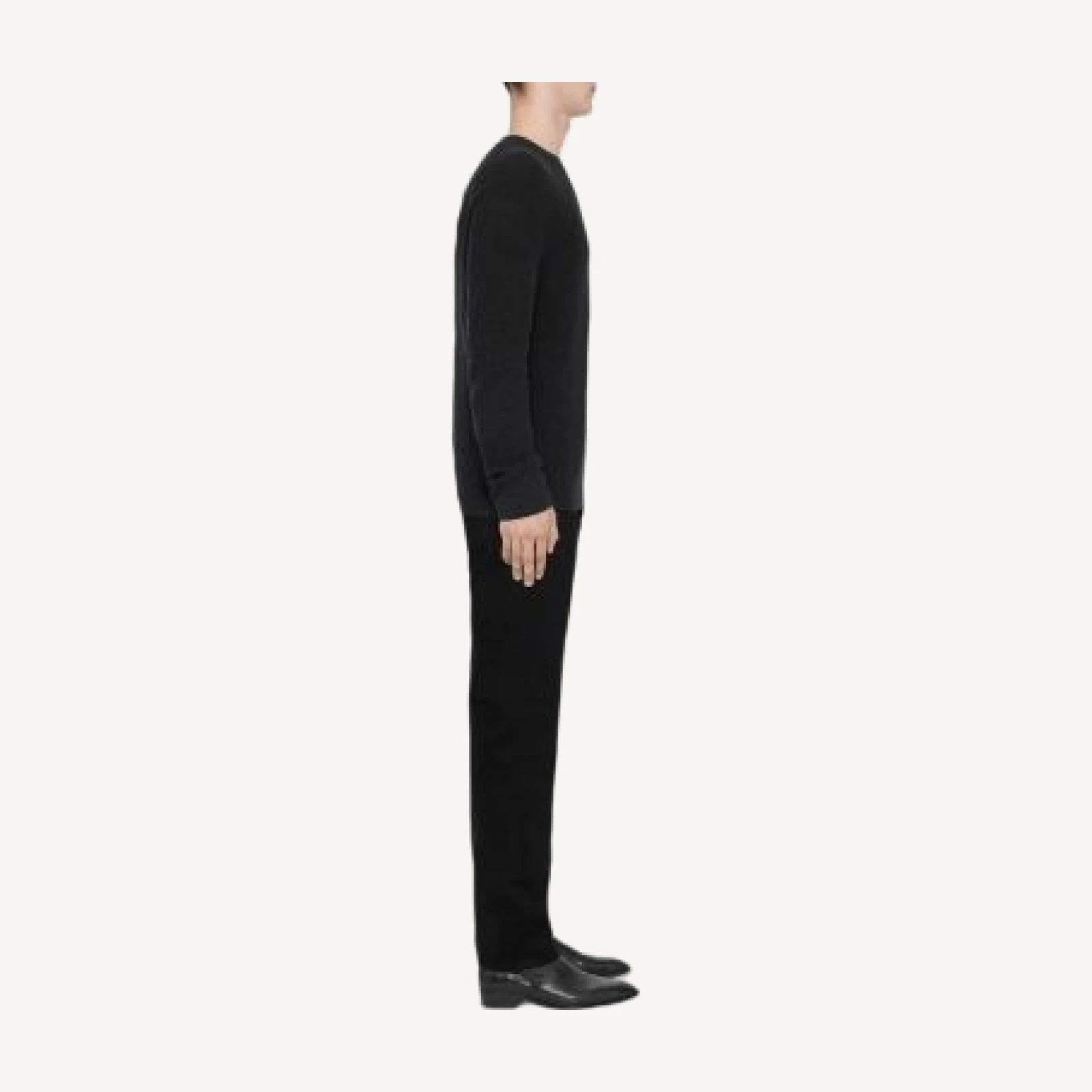 Allsaints Sid Skinny Fit Jeans in Jet Black