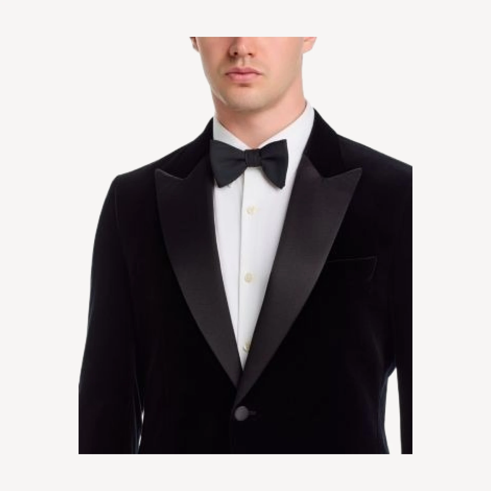Boss Hutson Velvet Slim Fit Dinner Jacket