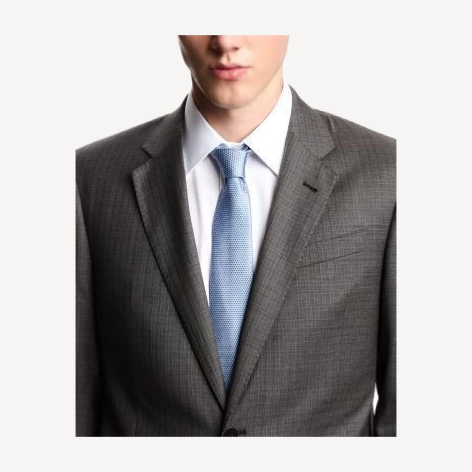 Emporio Armani Regular Fit Checkered Suit