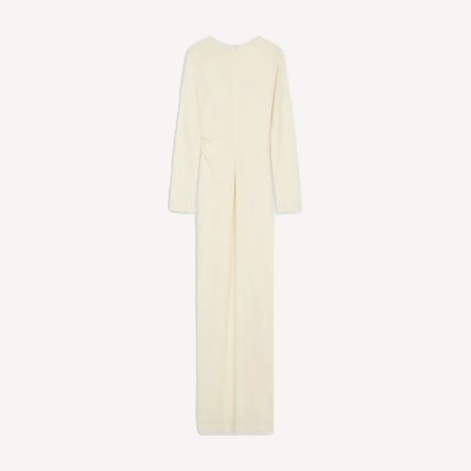 Emporio Armani Long Sleeve Ruched Column Dress