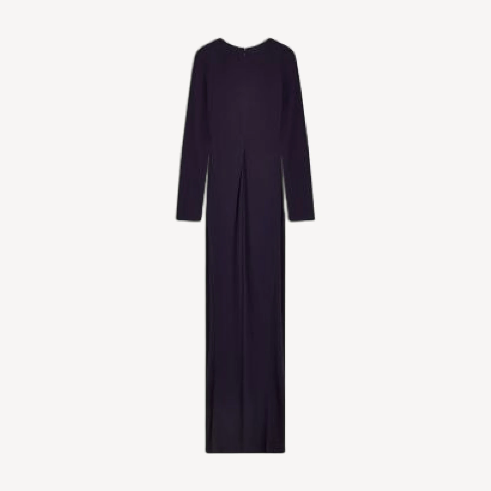 Emporio Armani Long Sleeve Ruched Column Dress