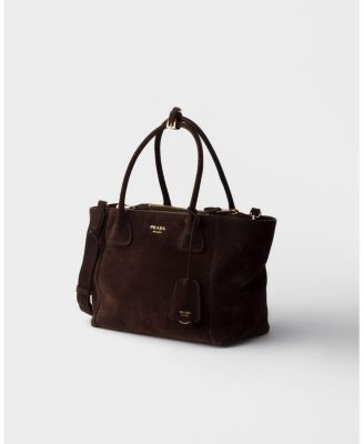 Prada Medium Suede Tote Bag