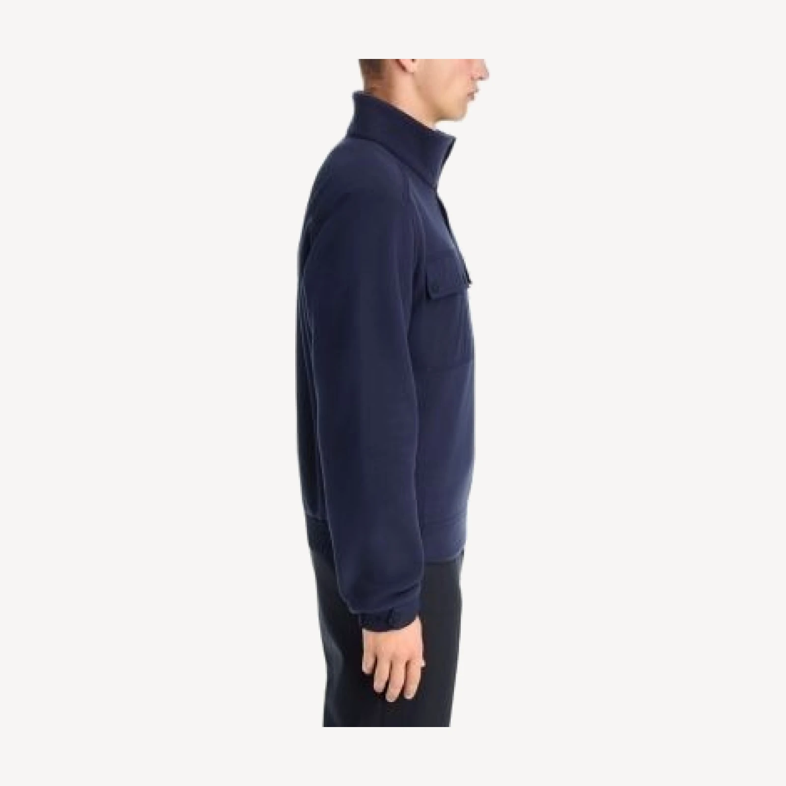 Moncler Grenoble Half Button Sweatshirt