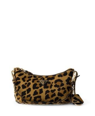 Prada Printed Calf Hair Leather Mini-Bag