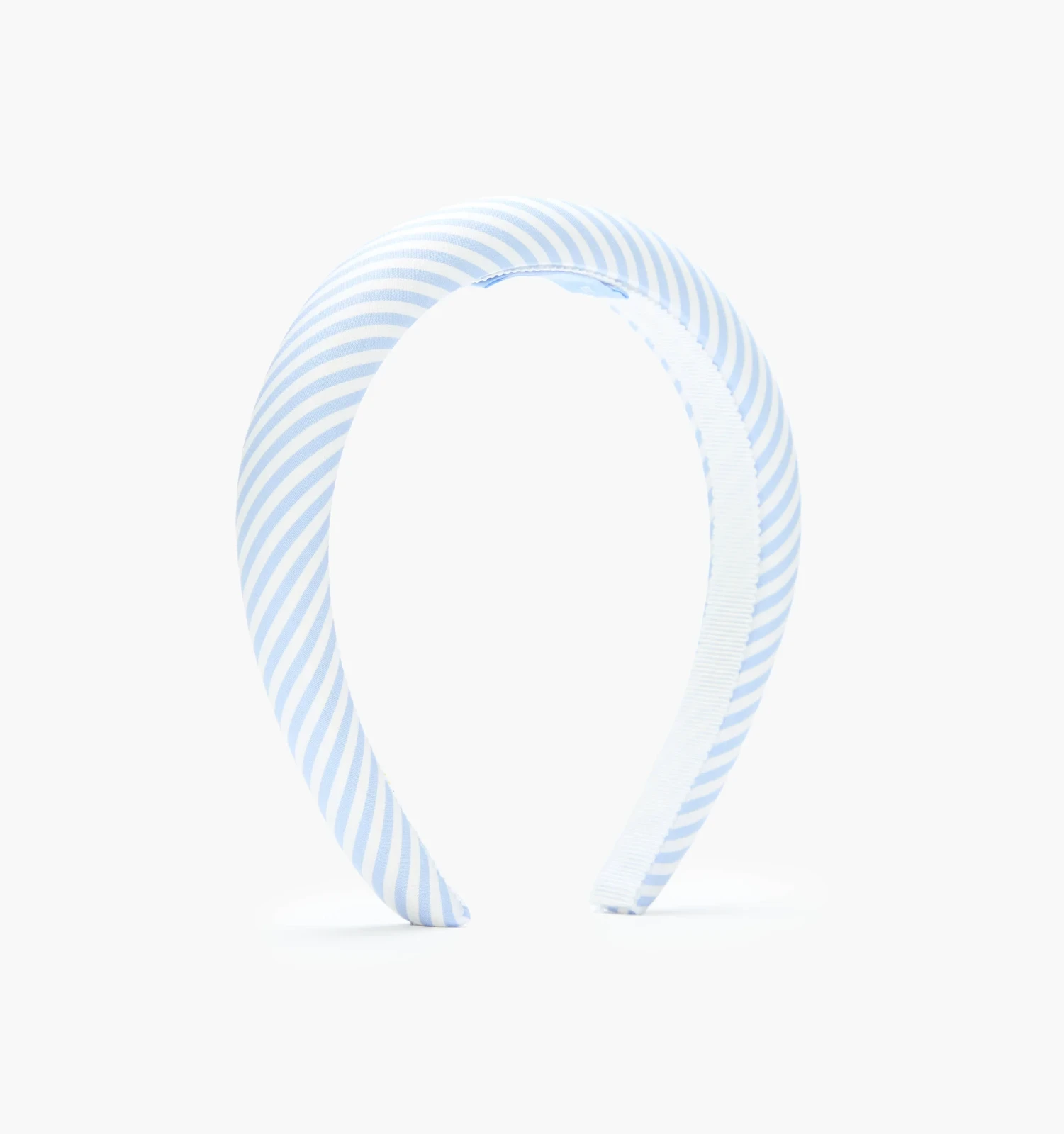 The Cleo Headband - Blue/White Stripe