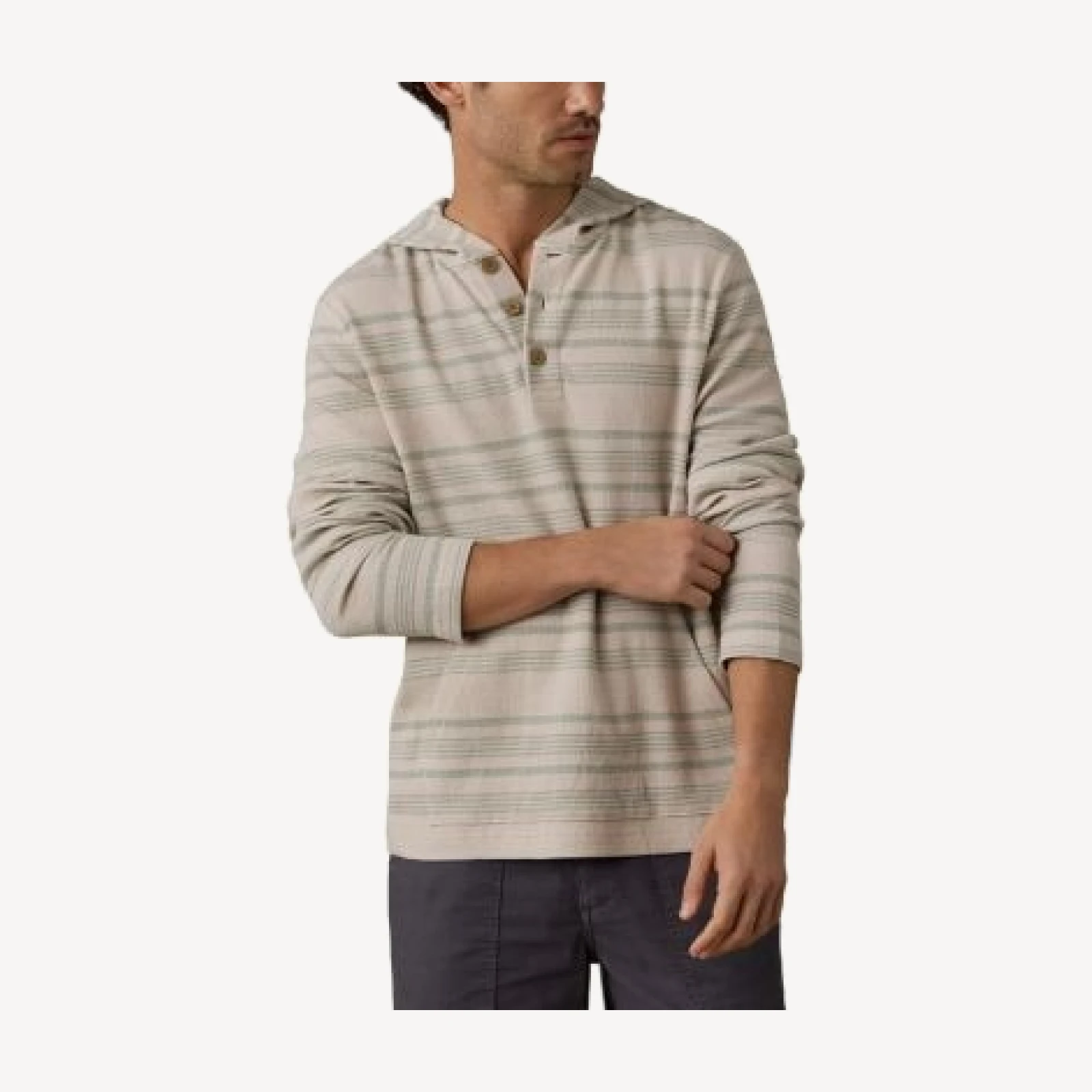 Faherty Oasis Textured Jacquard Beach Hoodie