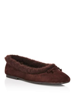 Sam Edelman Women's Alie Cozy Suede Ballet Flats