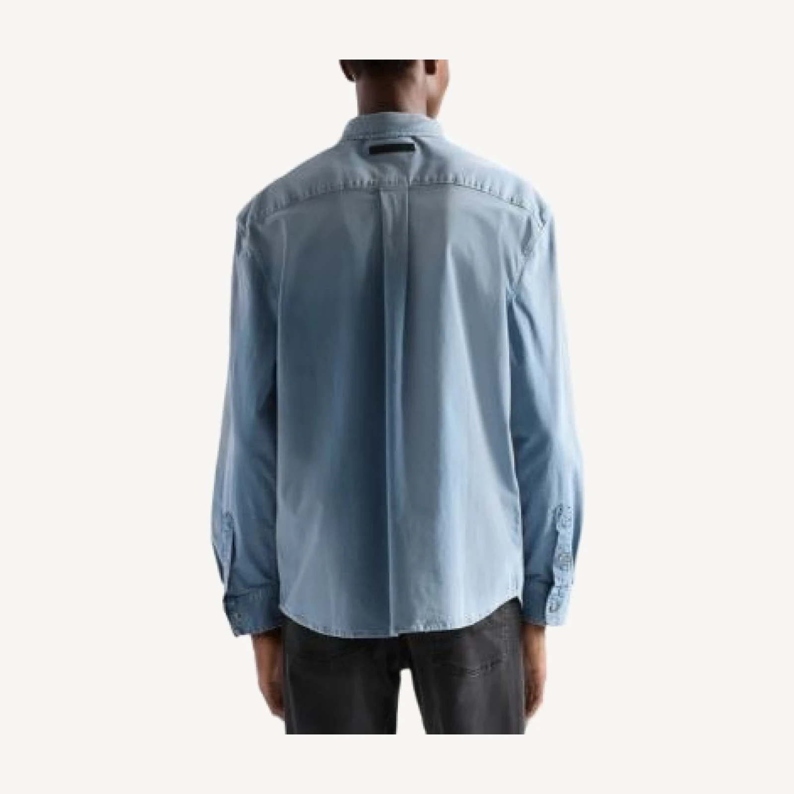7 For All Mankind Stretch Denim Relaxed Fit Shirt