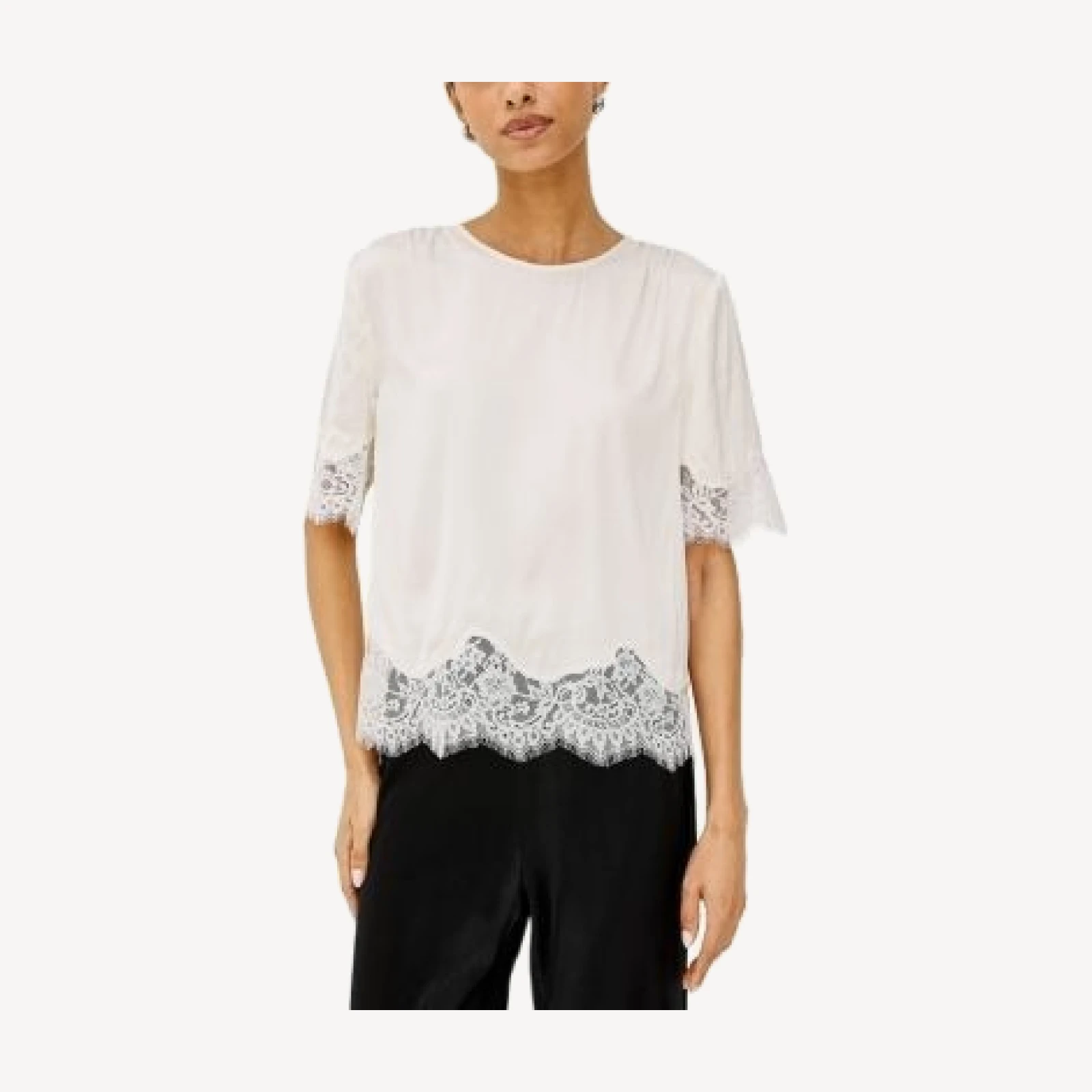 Rails Sonora Lace Trim Top